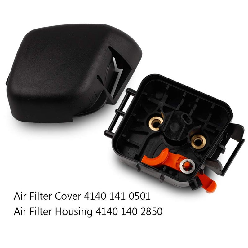 HUSWELL FS45 FS55 Carburetor for STIHL FS38 FS45 FS46 FS55 KM55 HL45 FS45L FS45C FS46C FS55C FS55R C1Q-S97 String Trimmer Weed Eater w Air Filter Cover & Housing Fuel Line Kit - Image 2